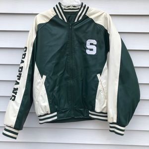 msu leather jacket